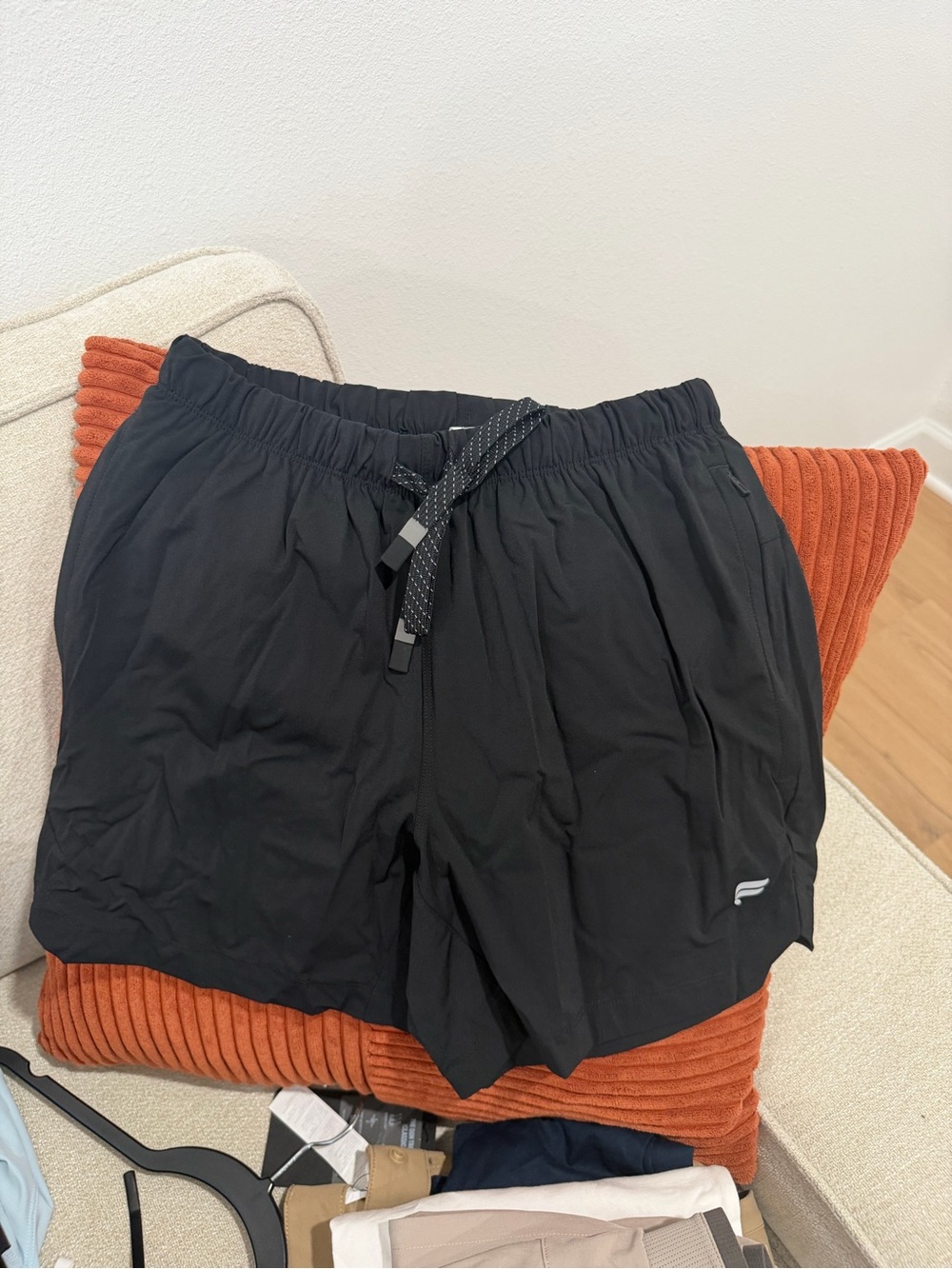 Fabletics Men's Black Performance Shorts